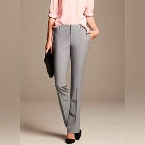 Banana Republic Martin Fit Wool Flannel Pant 10